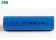 Batterie sûre stable de l'ion aa de lithium, 18650 lithium Ion Rechargeable Cell 3.7V 2400mah