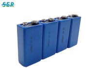 Batterie au lithium d'ER9V 1200mAh 9V, lithium rechargeable Ion Battery de 9 volts de Li SOCl2 