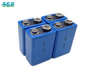 Batterie au lithium d'ER9V 1200mAh 9V, lithium rechargeable Ion Battery de 9 volts de Li SOCl2 