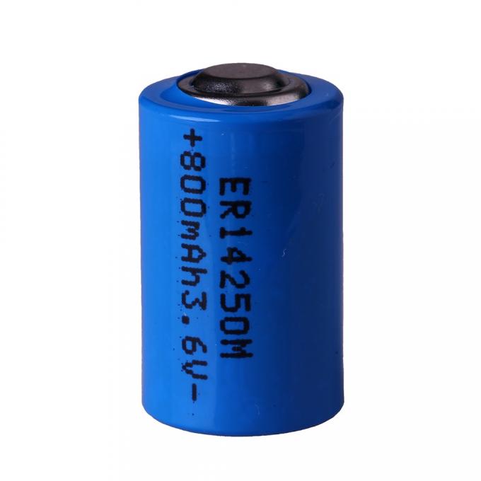 Taille R6 ER14250M 800mAh de la pile 1/2AA de lithium de LS14250M Li SOCl2 pour des machines-outilles à commande numérique 1