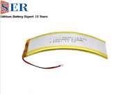 Polymère incurvé flexible personnalisable Ion Safety Curved Lipo Battery de lithium de Li Poly Battery 3.7V