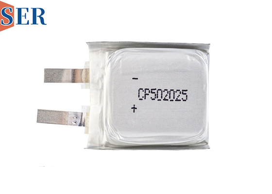 Batterie molle de manganèse de lithium de paquet de SER CP502025 de batterie de 3.0V Li-MnO2