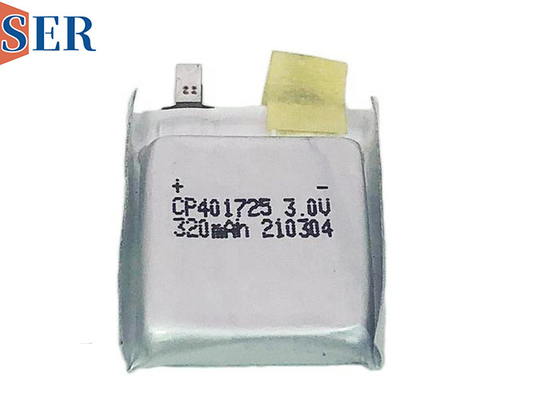 Les cellules de poche à batterie ultrafines prismatiques à usage unique Limno 2 CP401725 pour le tracker