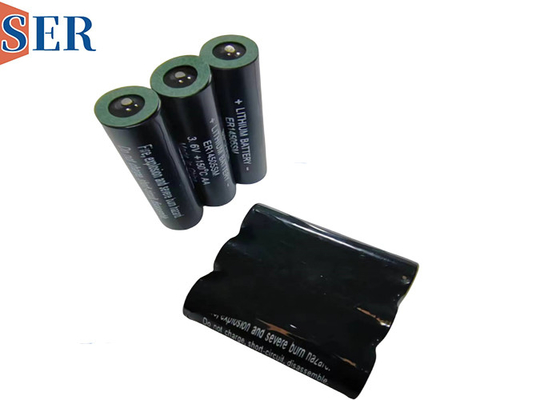 Pour les appareils à fente inférieure, la batterie à haute température ER321250S 3.6V 28Ah 32127MR DD Taille Li-SOCl2 165 degrés Celsius