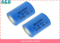 batterie 1/2AA ER14250 de chlorure de thionyle de lithium de 3.6V 1200mAh