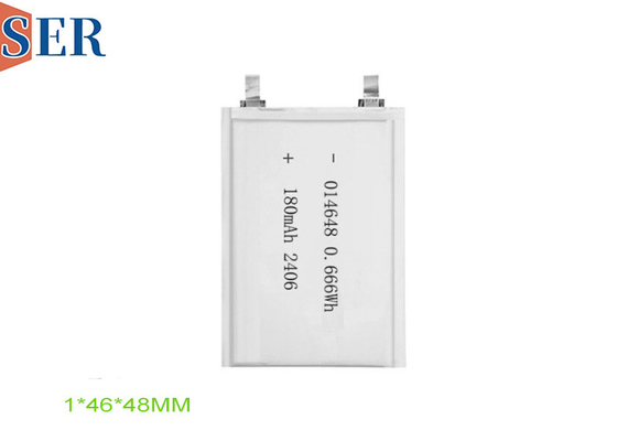 Batterie de l'usine 3.7v rechargeable ultra-mince batterie au lithium polymère 014648 pour les appareils électroniques