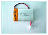 Cellule de batterie rechargeable adaptée aux besoins du client de polymère GPS 053448 3.7V Li - PO 503448