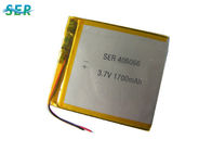 Lithium prismatique Ion Polymer Rechargeable Battery 3.7V 406066 de poche pour la lumière solaire