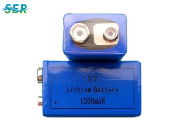Puissance élevée sans fil de la batterie au lithium du microphone 9V CR9V 800mAh aucune cellule de passivation