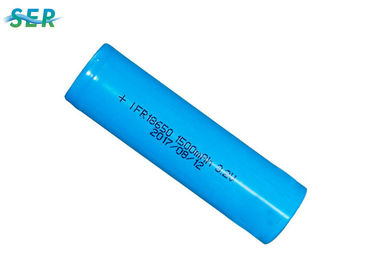 cellules de batterie de phosphate de fer de lithium de 3.2V 1500mAh, batterie de voiture de phosphate de fer de lithium IFR 18650