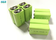 Batterie au lithium de Nimh 9V, détecteur d'Ion Rechargeable Battery For Smoke du lithium 180mAh