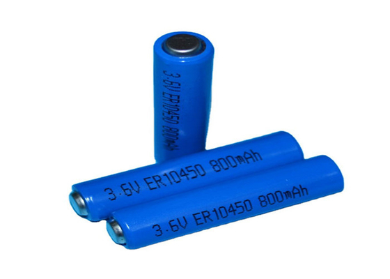 Batteries de 2ER10450 7.2V D.C.A. Li SOCl2 pour le contrôleur de température de chauffage d'étiquette de PLC d'alarme
