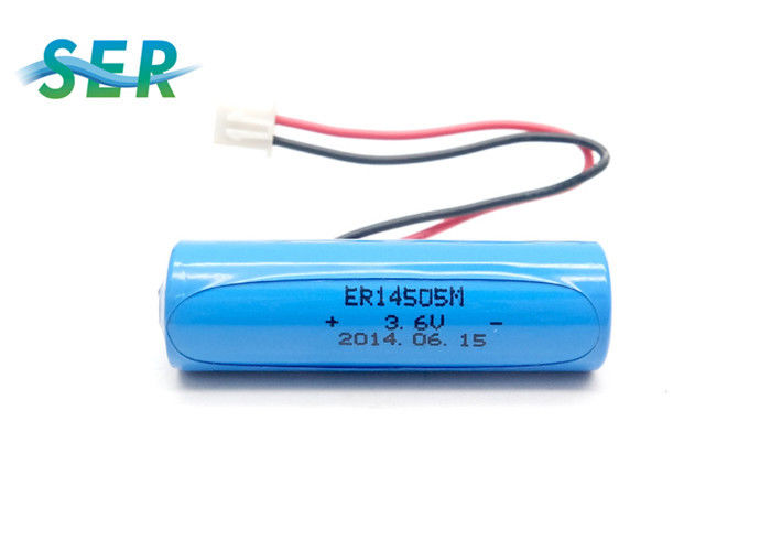 Approbation adaptée aux besoins du client de la CE de la taille ER14505M-2P 1S2P de la batterie 4400mAh 3.6V/7.2V aa de Li SOCL2