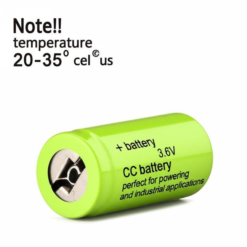 Température de fonctionnement 20-35 degrés Celsius Batterie CC 3.6V parfaite pour alimenter les applications électroniques et industrielles