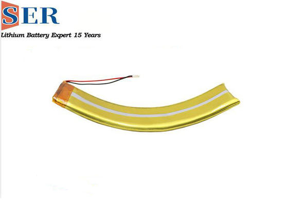 Polymère incurvé flexible personnalisable Ion Safety Curved Lipo Battery de lithium de Li Poly Battery 3.7V