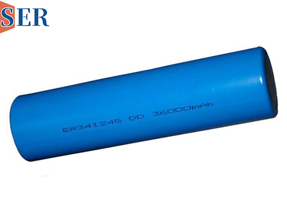 ER341245 3.6V haute capacité 35Ah Li SOCL2 batterie DD Taille Pour l'industrie automobile