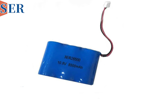 10.8V batterie personnalisée Li-SOCL2 3ER26500 3S1P batterie principale de taille C pour casier de vélo