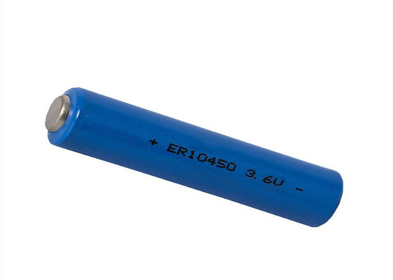 Batterie de volt D.C.A. Li SOCl2 de Cyclindrical ER10450 3,6 pour le capteur de la fumée No.7