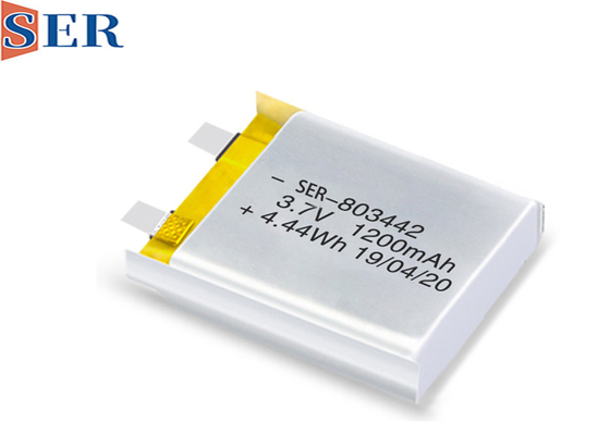 OEM 3.7V 7.4V 11,1 cellule 803442 de Li Ion Polymer Battery 1200mAh Lipo de volt