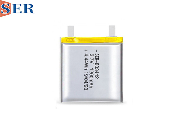 OEM 3.7V 7.4V 11,1 cellule 803442 de Li Ion Polymer Battery 1200mAh Lipo de volt