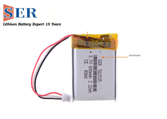 cellule rechargeable de Lipo de batterie de polymère du lithium 5000mAh pour le traqueur de véhicule