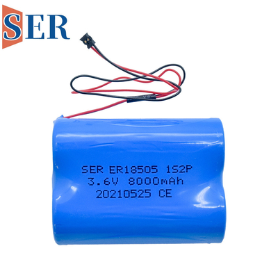 Batterie en métal de lithium de la taille 2/3A de la batterie 1S3P 3.6V 7.2V 10.8V ER 2/3A d'ER14505 Li SOCL2