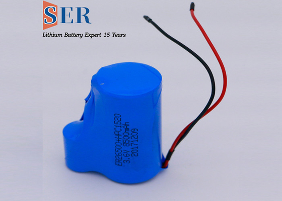 Nouvelle pâte lisse hybride de la batterie 3.6V Lisocl2 du paquet ER14505+1520 Li-socl2 de batterie de Supercapacitor de lithium de batterie de condensateur d'impulsion