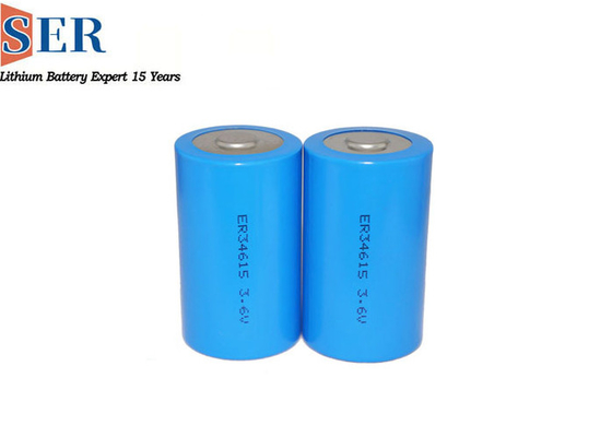 coffre-fort ER34615S de batterie de 12000mAh Li SOCL2 pour l'instrument de mesure d'exploration