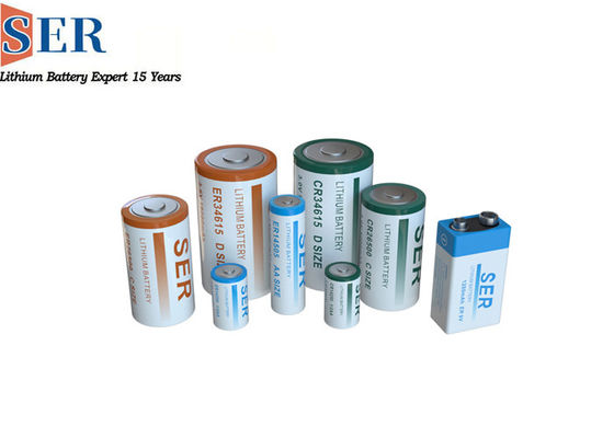 Batterie primaire ER17450H non rechargeable ER17450M Lithium Thionyl Chloride d'ER17450 Li SOCL2