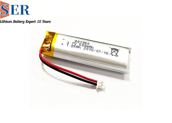 Personnalisez la batterie au lithium polymère cryogénique basse température 3.7V 7.4V 150mAh LP801350 Lithium Li PO Cellule
