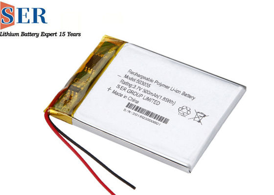 batterie de polymère de lithium de la batterie LP805060 3000mAh de 3.7V Lipo pour les couvertures de trou d'homme intelligentes